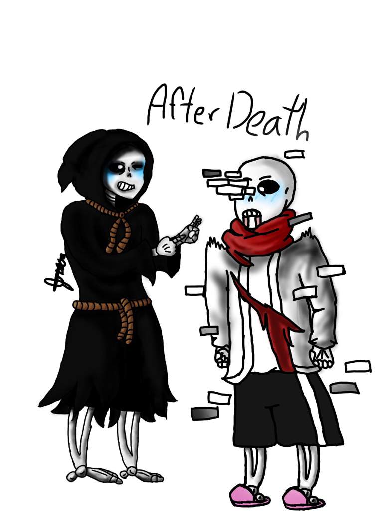 AfterDeath and Epic X Cross!! | Official Sans Amino Amino