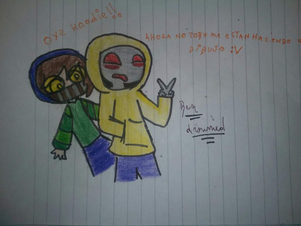 ((🌌))~~hoodie and ticci toby - 🌌fan art🌌 | Tik Tak Draw •Oficial• Amino