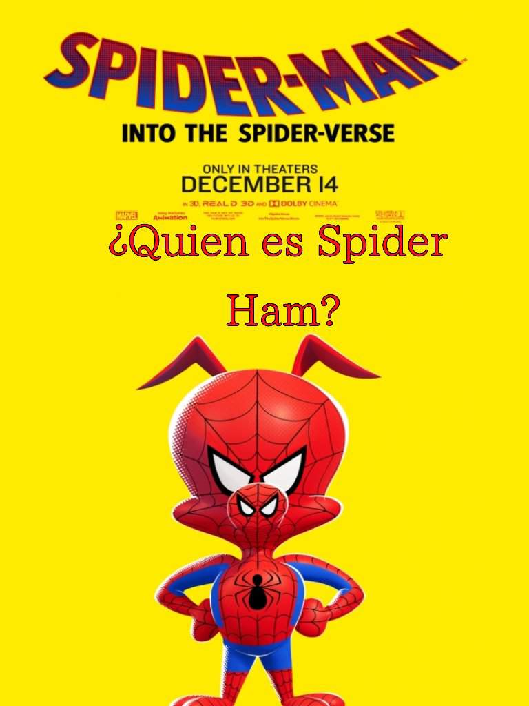 SPIDER-MAN IN TO THE SPIDER-VERSE: ¿Quien es Spider-Ham? | •Cómics• Amino