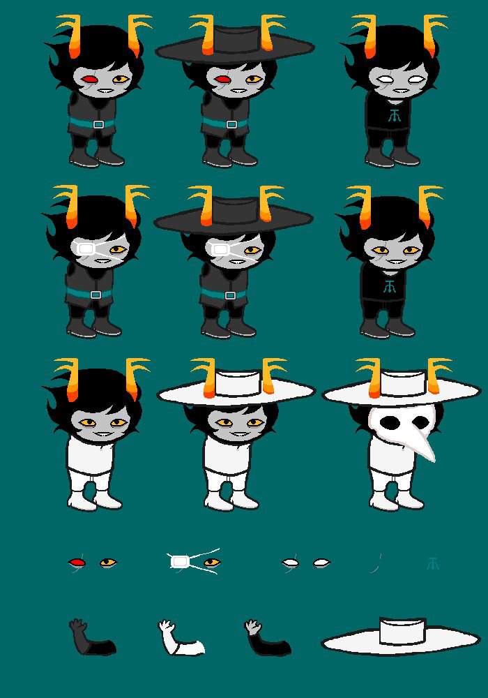 vriska sprite sheet