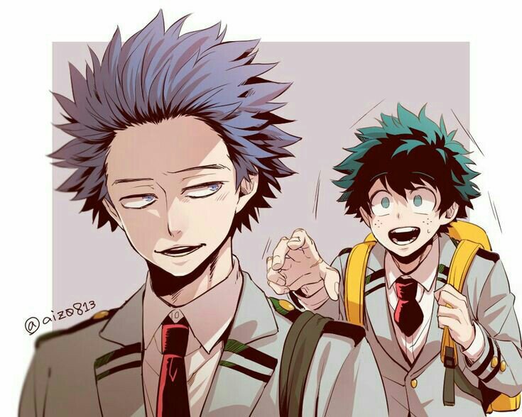 Hitoshi Shinsou x Izuku Midoriya 