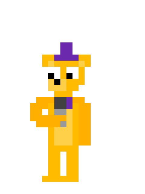 Freddbear and spring bonnie sprite | Five Nights At Freddy's Amino
