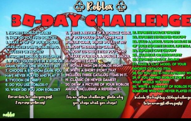 Day 3 30 Day Challenge Roblox Amino - roblox 30 download