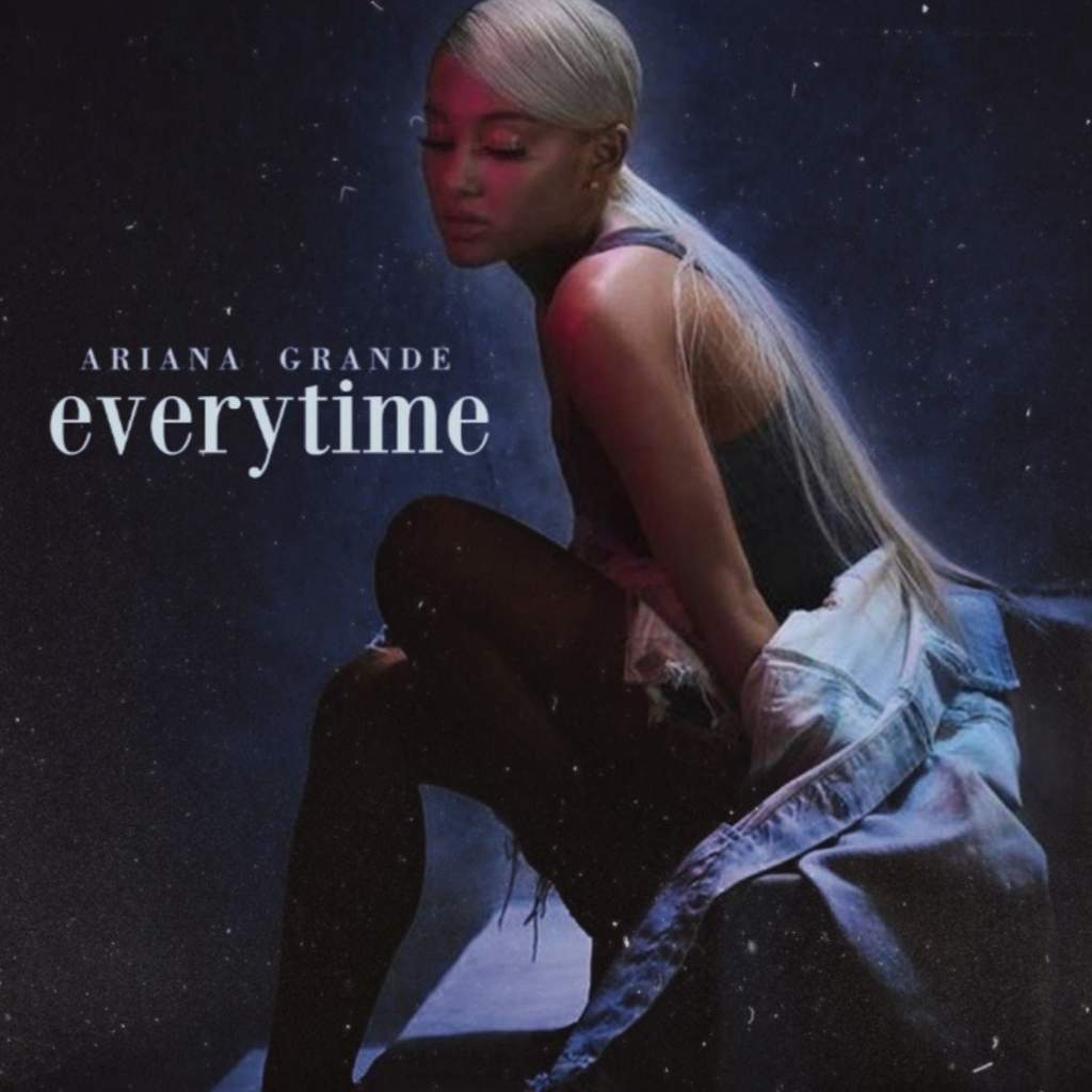 Portadas Fanmade para canciones de Sweetener - Blue 🍋 | Ariana Grande ...