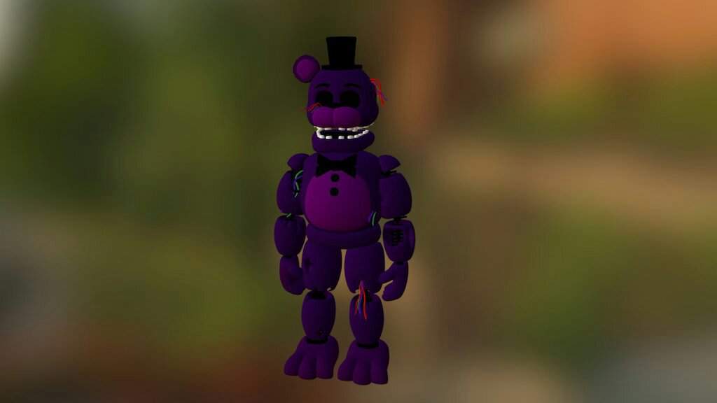 Fnaf bonnie 3d model