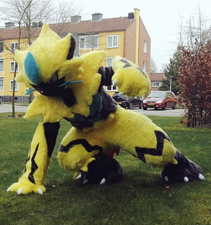 My zeraora suit | Pokémon Amino