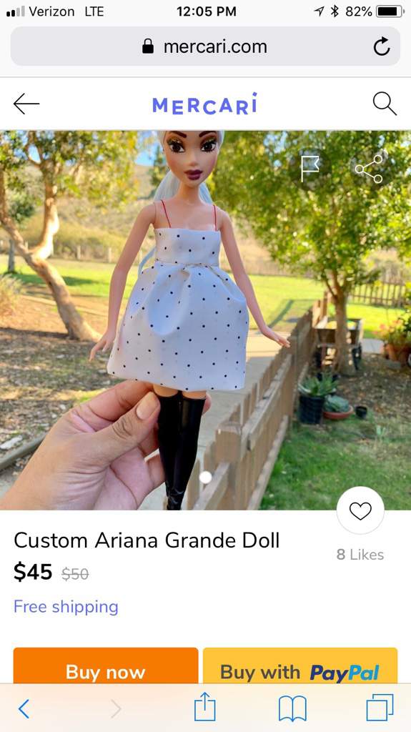 custom ariana grande doll