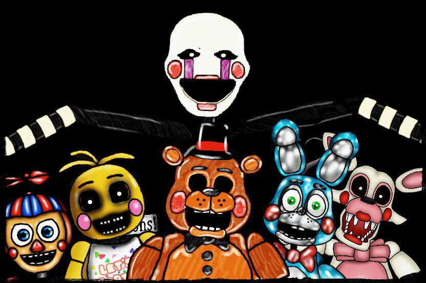 The toys | Five Nights At Freddy's Amino