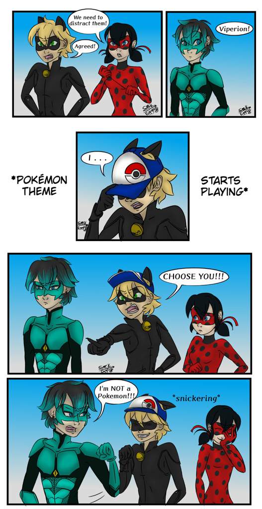 Viperion is a Pokémon Name and You Can't Change My Mind. | Miraculous Amino