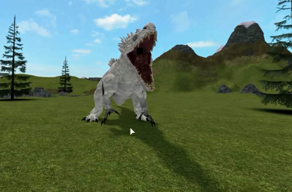 Albino Terror Remake Animations Dinosaur Simulator Amino