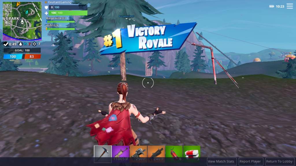 beat my team rumble elims previous 6 - team rumble fortnite record