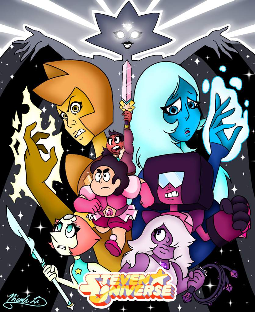 Diamond Days Poster Redraw {Complete} | Steven Universe Amino