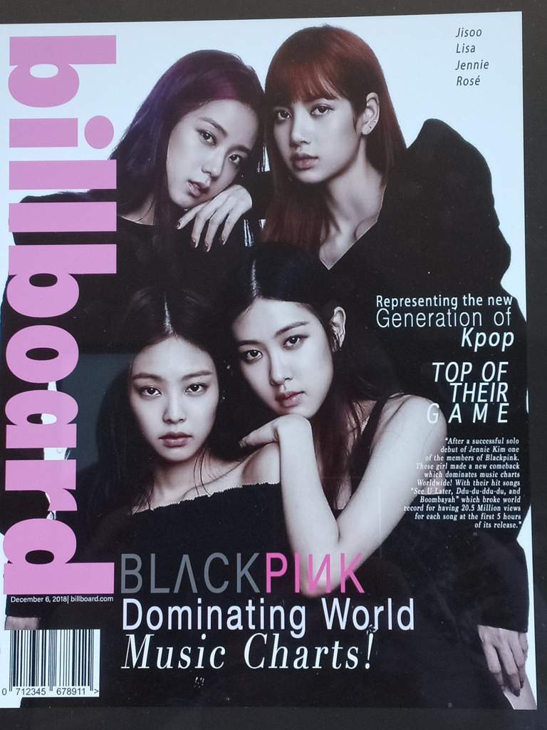 Blackpink In Billboard Magazine Cover | BLINK (블링크) Amino