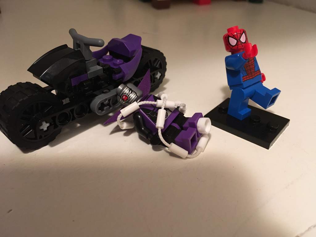 lego prowler into the spider verse