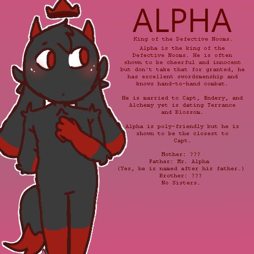 King Alpha | Wiki | Nooms Species Amino