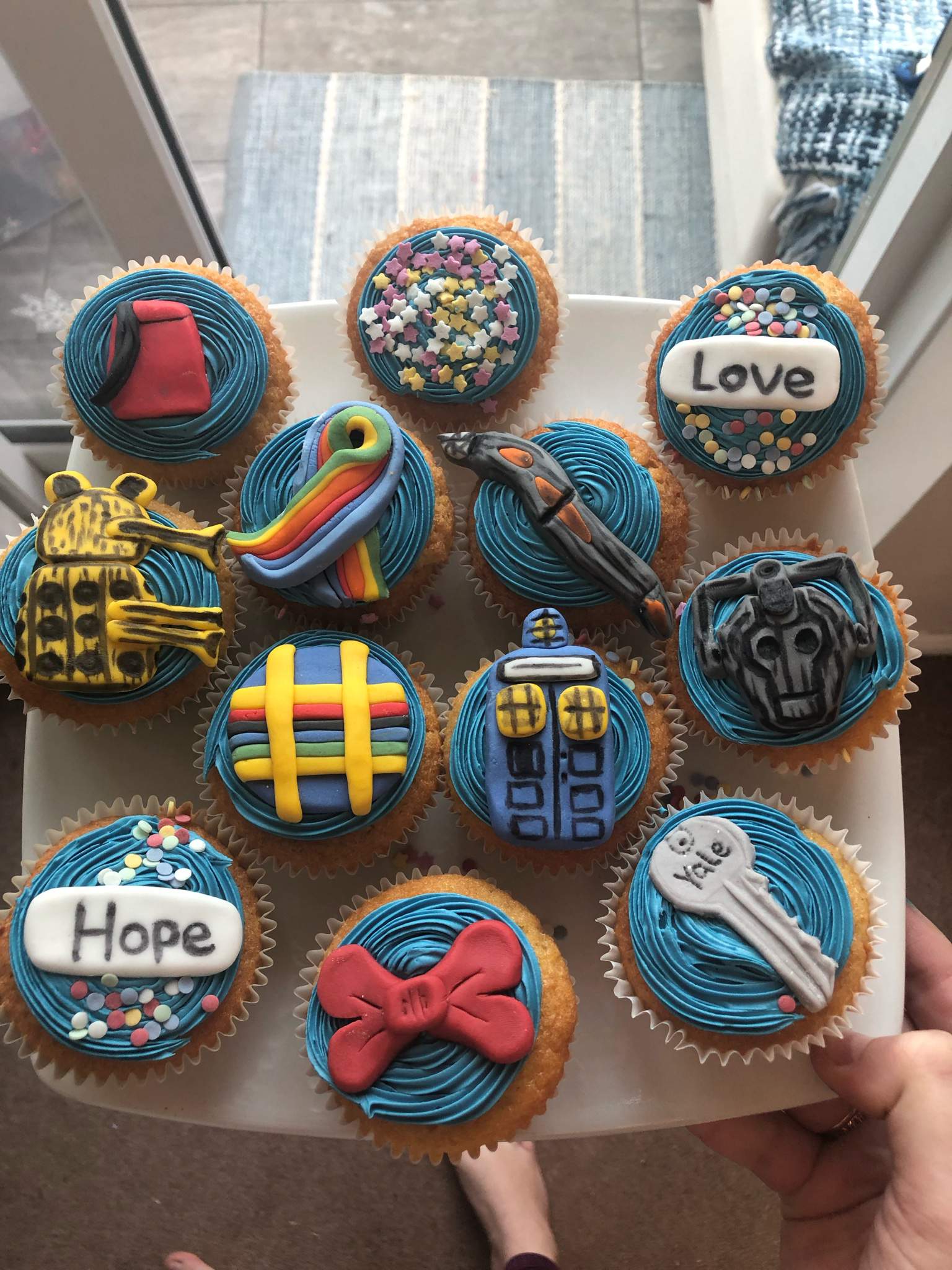 My Doctor Who Homemade Cupcakes 💙🧁 | Doctor Who Amino