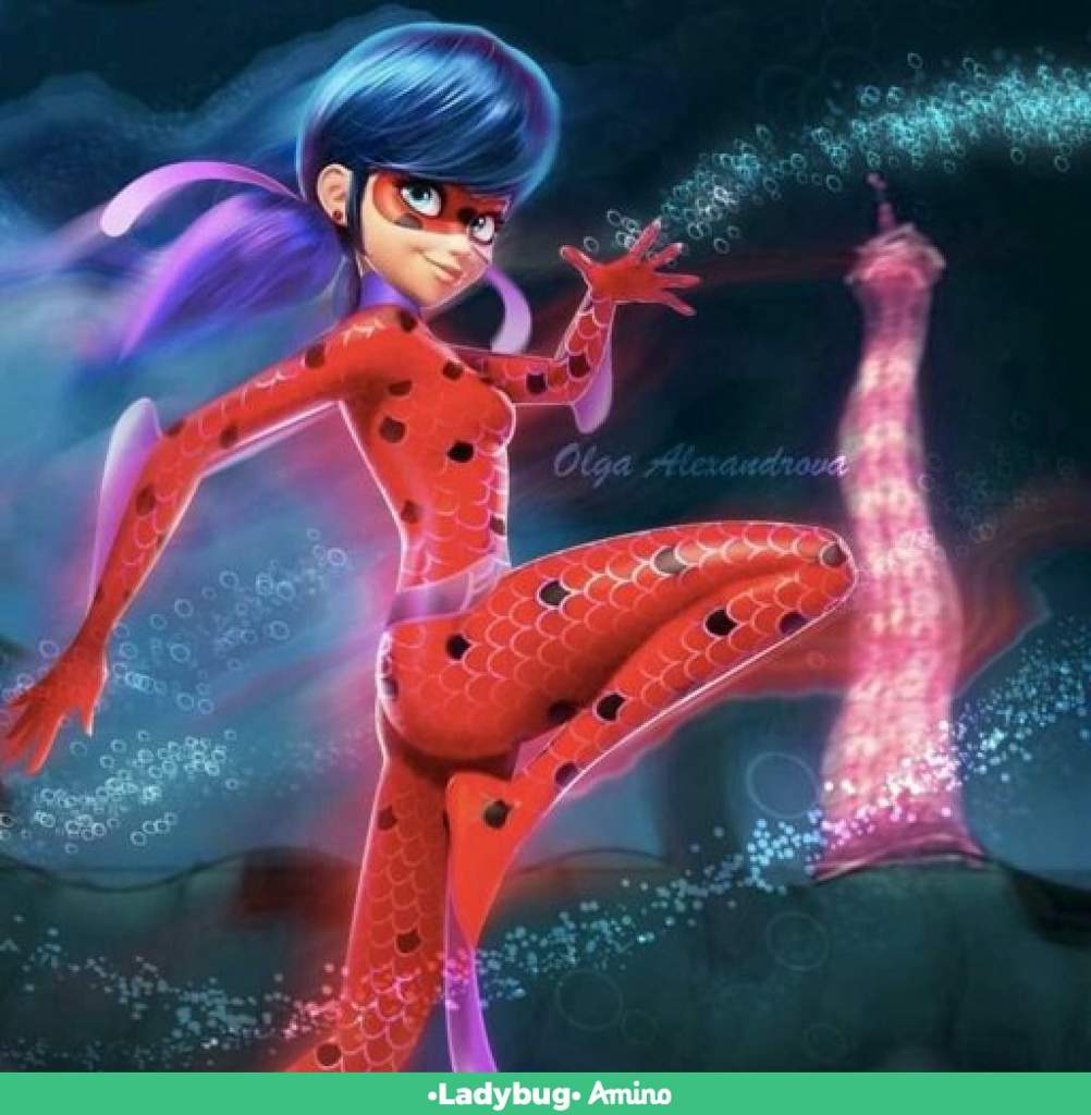 Aqua Tikki Miraculous Ladybug