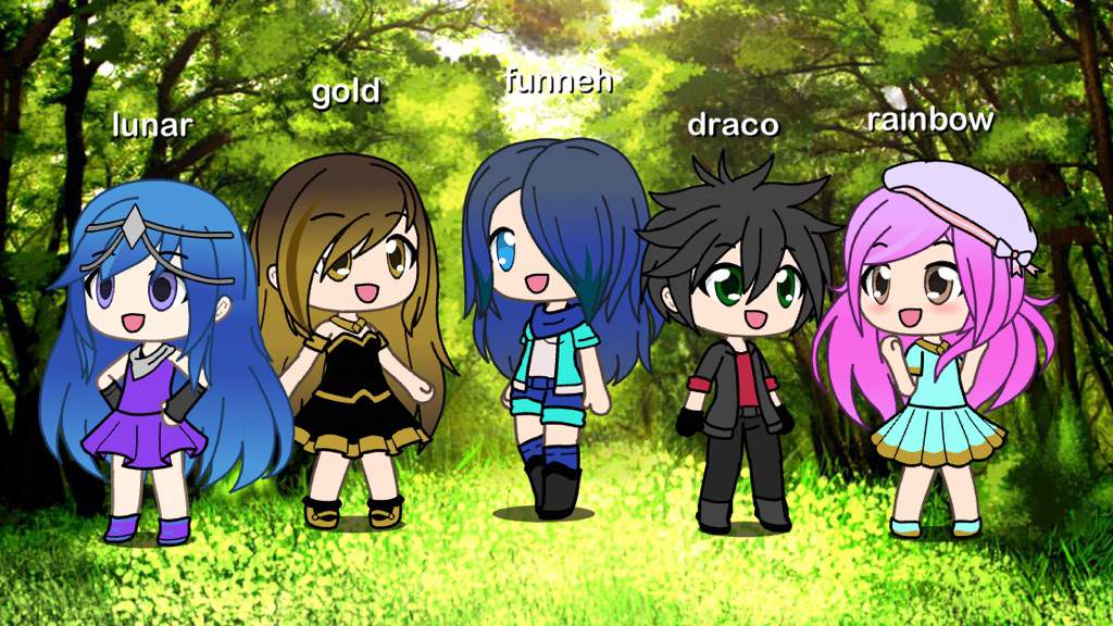 The krew in gacha life!! | ItsFunneh Amino