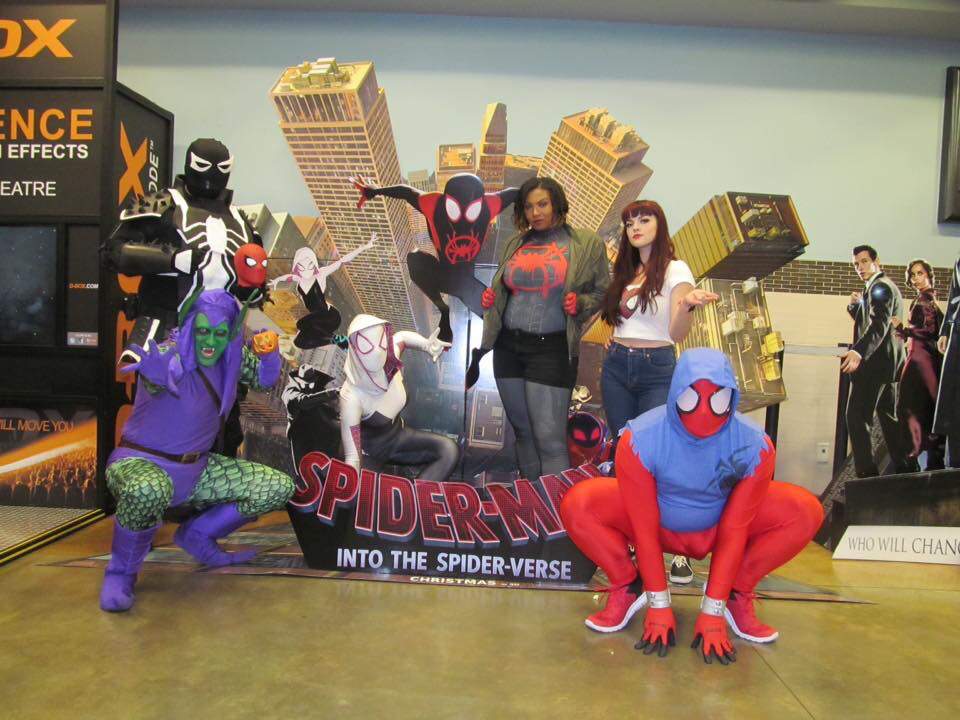 Spider-Man: Into the Spider-Verse Premier Cosplay | Marvel Amino