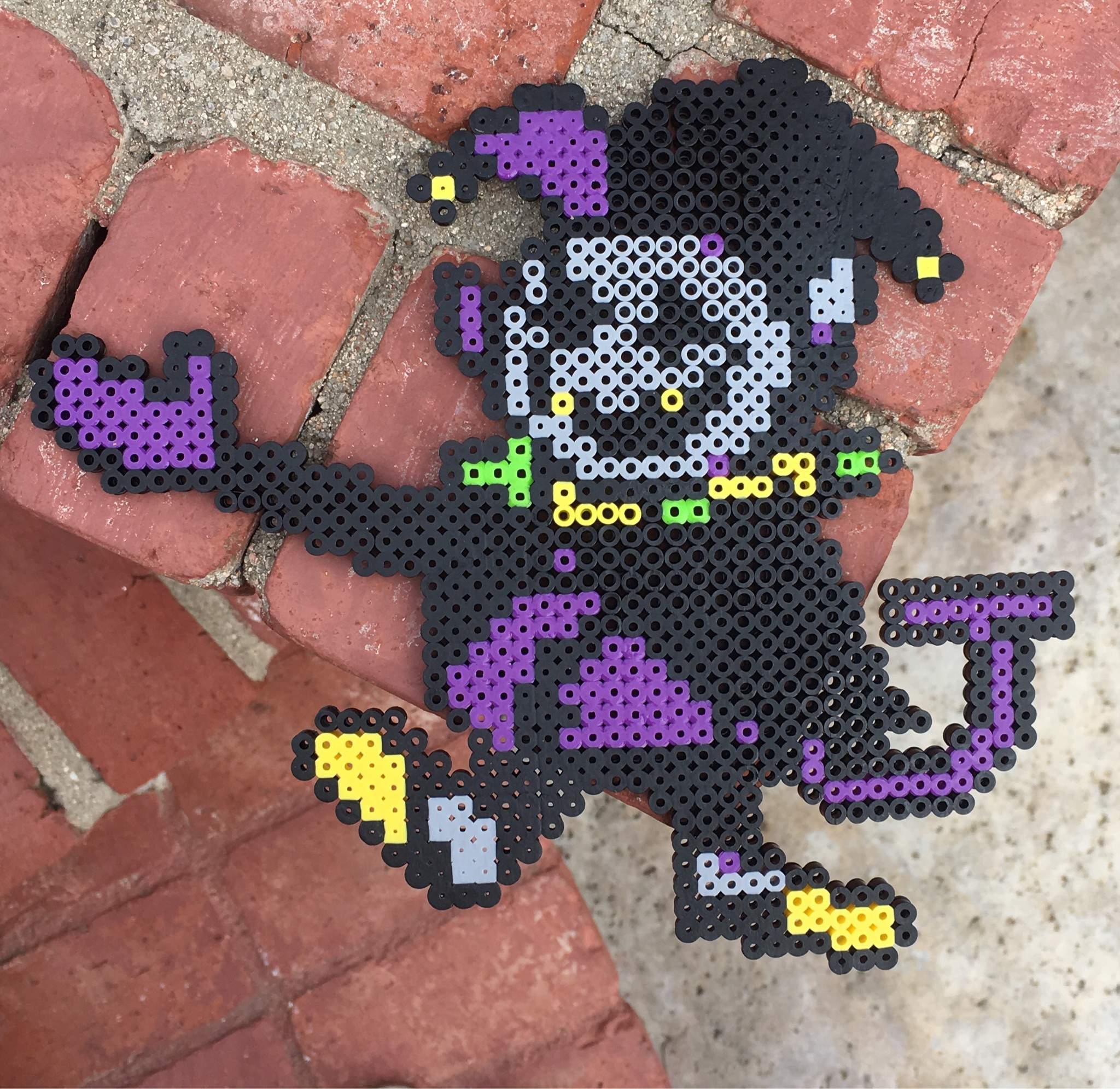 Jevil! (Bead Art) | Deltarune. Amino