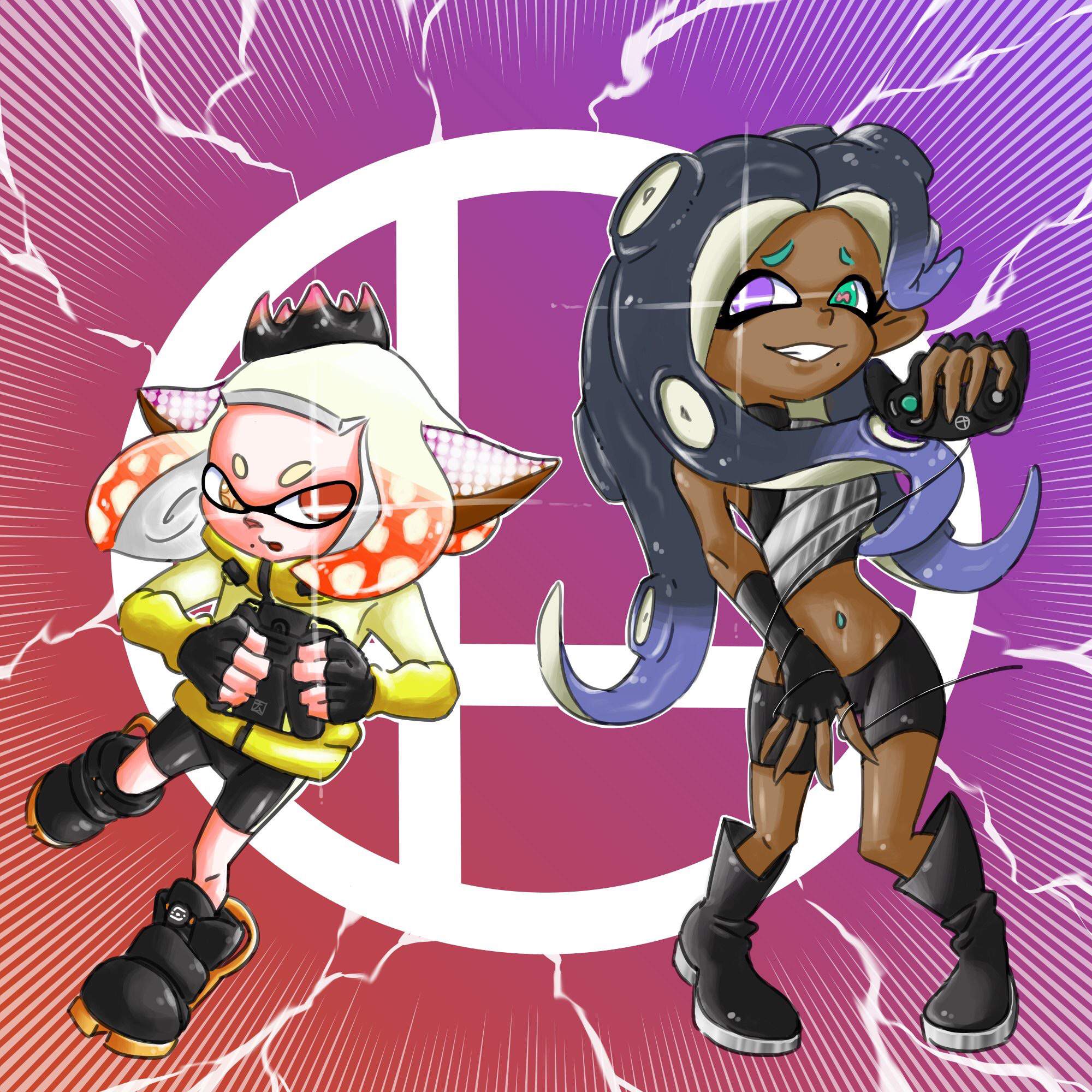 Heroes vs Villains! | Splatoon Amino