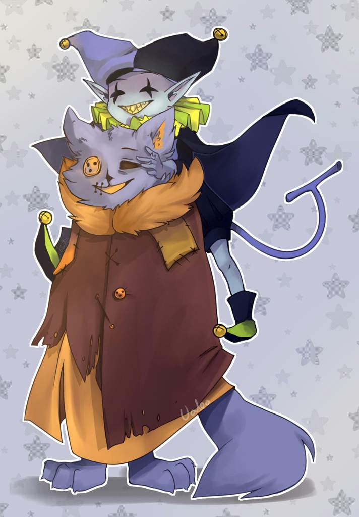 Seam & Jevil | Undertale AUs Amino