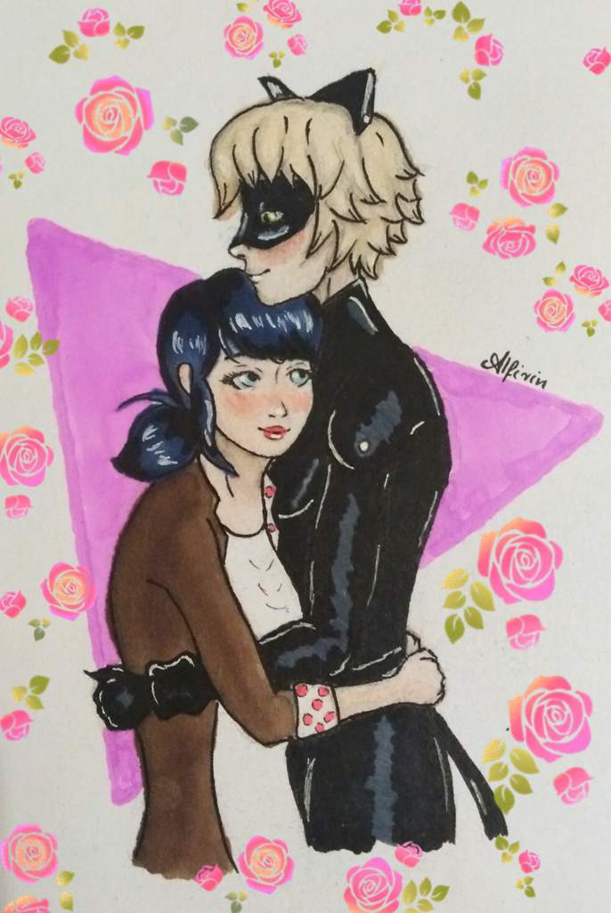 Marichat hug :3 | Cartoon Amino