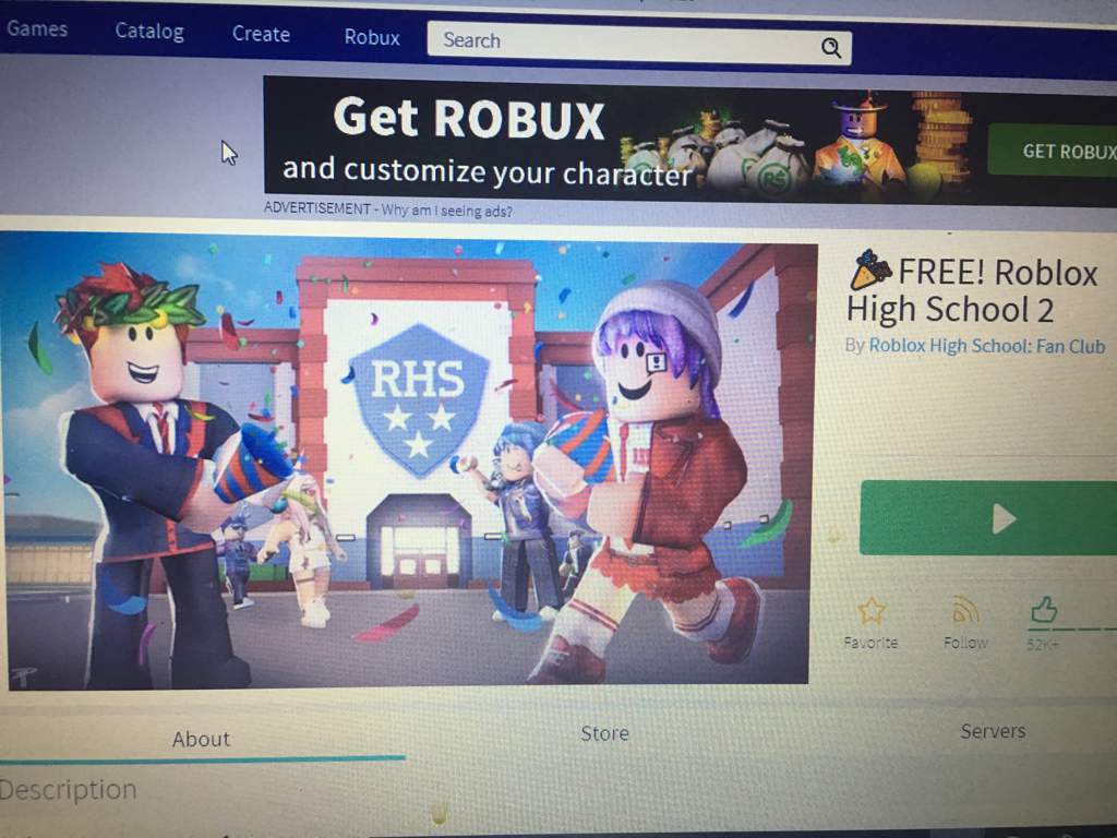 Free Robux Roblox High School