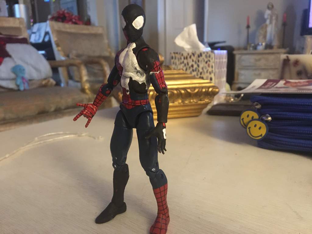 custom marvel legends spider man