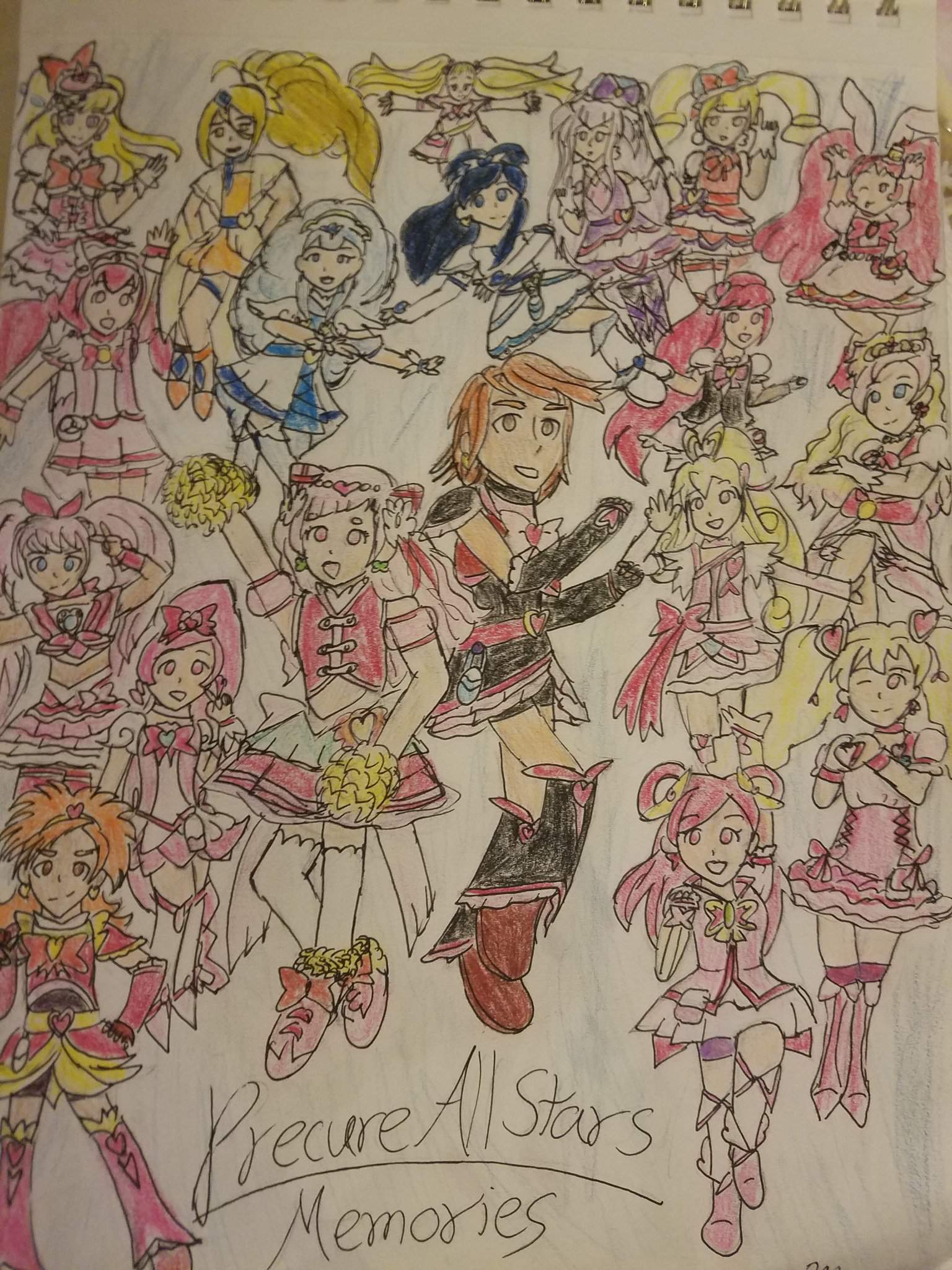 Precure All Stars Tribute Art | Precure Amino