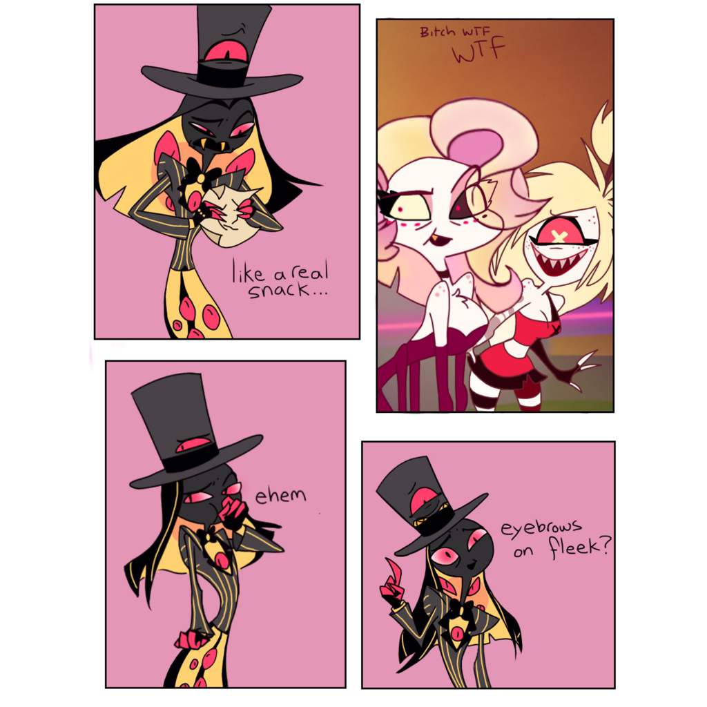 Cute fan comic by @ih8pickinganame on Twitter! | Hazbin Hotel (official ...