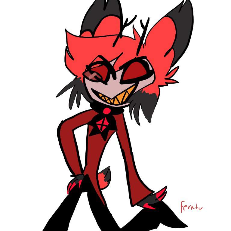 Alastor doodle | Hazbin Hotel (official) Amino