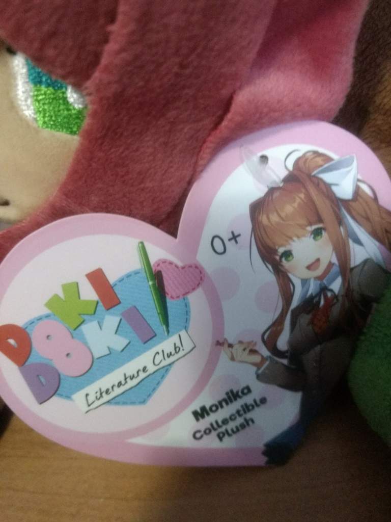 monika plush ddlc