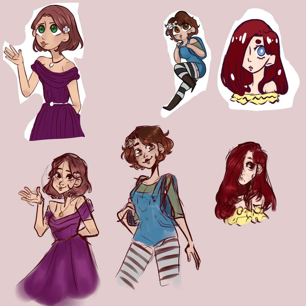 Some messy sketches | Stardew Valley Amino