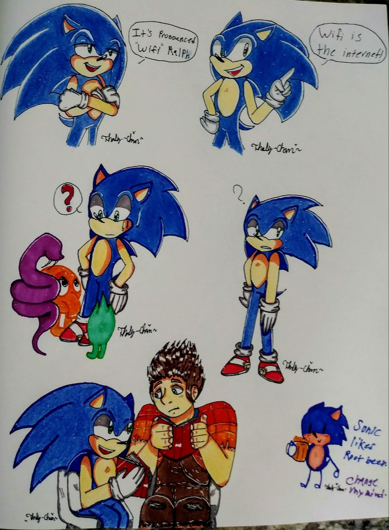 Sonic in wreck it Ralph 2 | Sonic the Hedgehog Art Amino