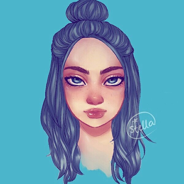 A drawing of Billie Eilish! | Art Amino