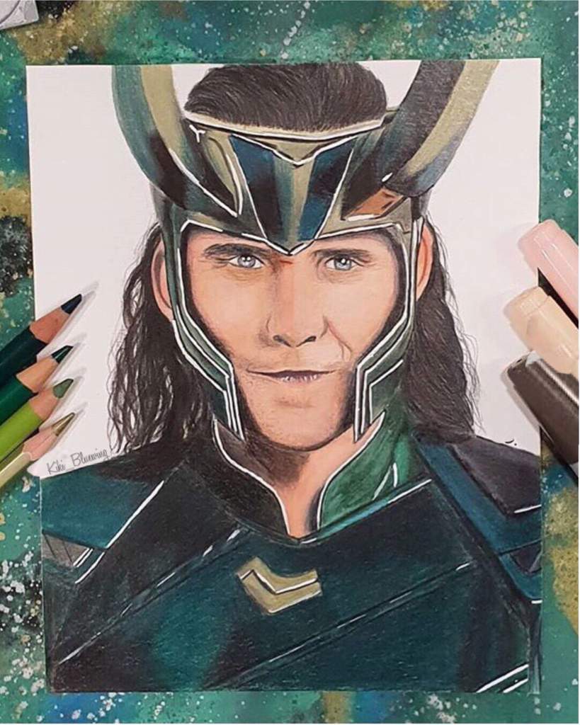 Marvel Loki Drawing