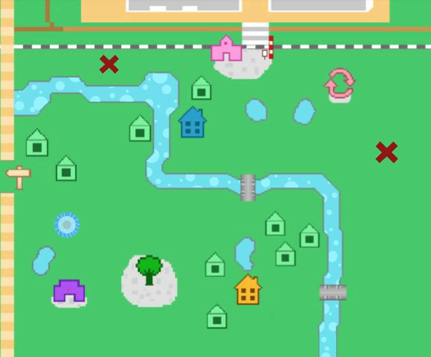 Créer le plan de sa ville Template | Wiki | Animal Crossing