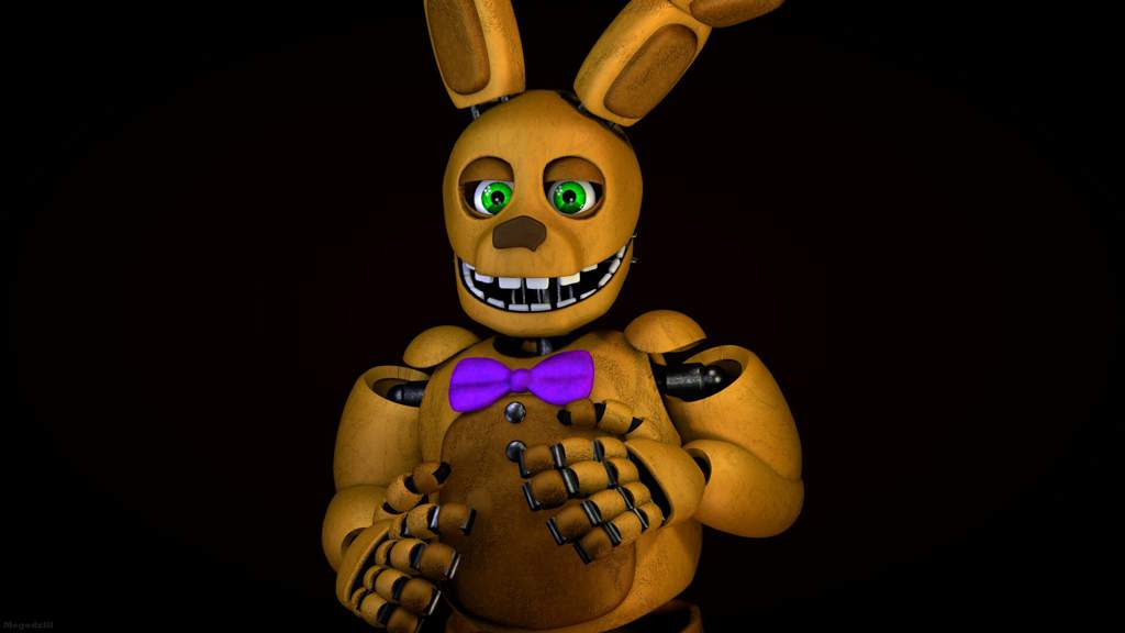 •springtrap Springbonnie•[c4d Fnaf] 