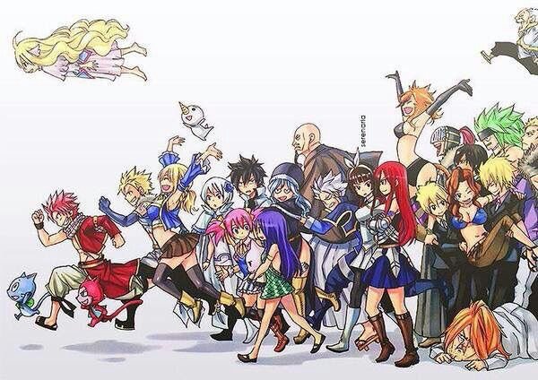 All the guilds | Fairy Tail Amino