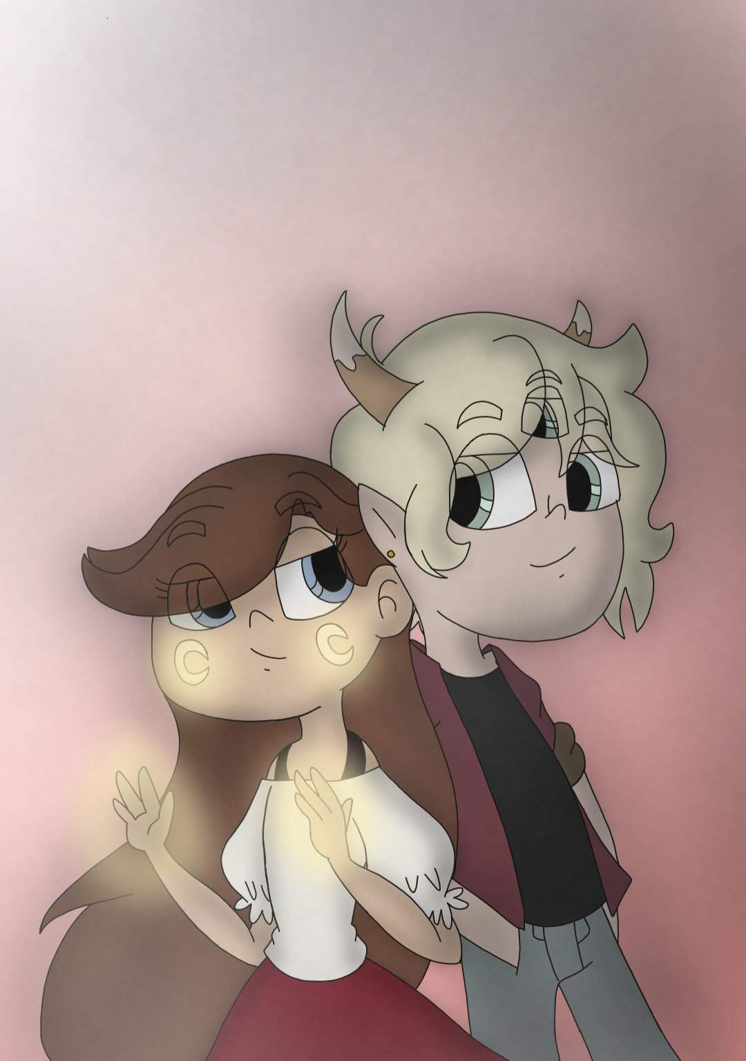 Luna Butterfly and Sam Lucitor | SVTFOE Amino