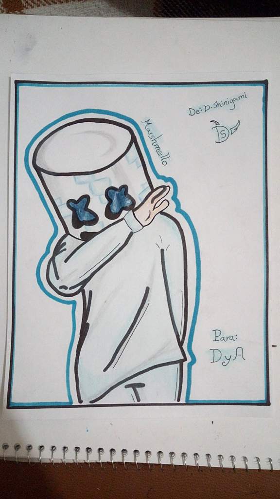 Dibujo de Marshmello | •Dibujos y Animes• Amino