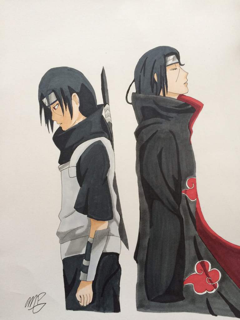 Mon dessin d’Itachi | Naruto & Boruto FR Amino