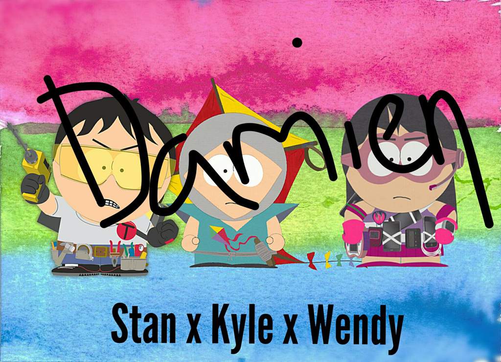 Wendy X Stan X Kyle South Park Amino 6069