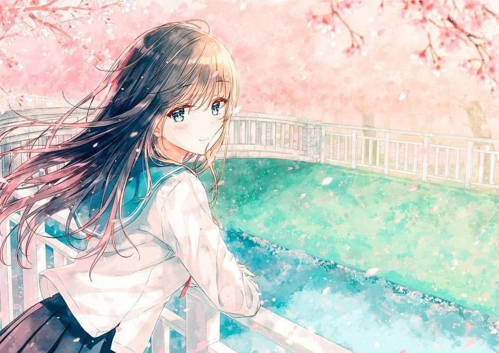 10+ Wallpaper Anime Girl Kawaii keren tahun 2019