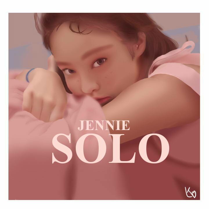 JENNIE SOLO Ver. || FanArt | K-Pop Amino