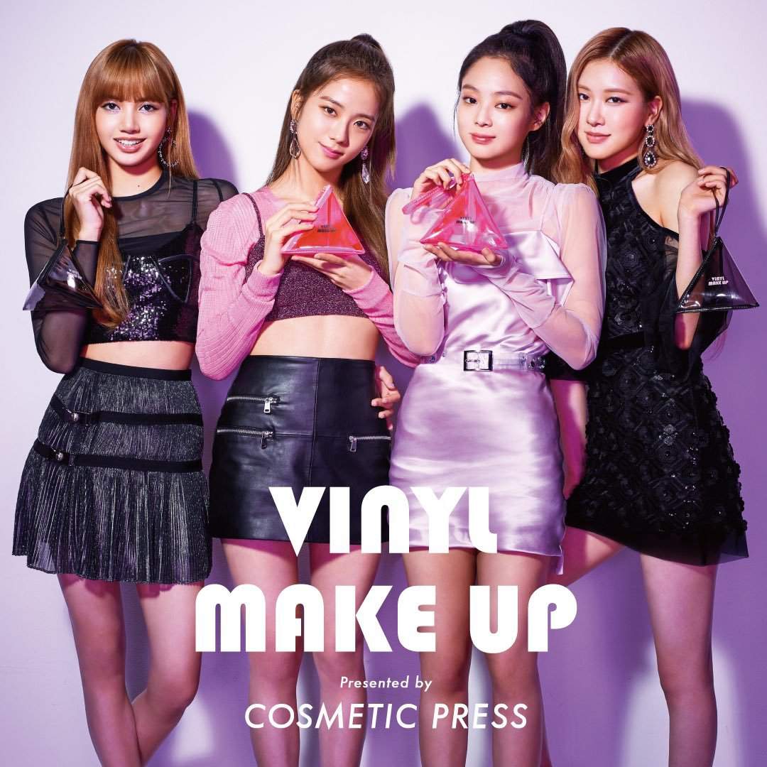 BLACKPINK VINYL MAKE UP SHISEIDO クリアファイル-