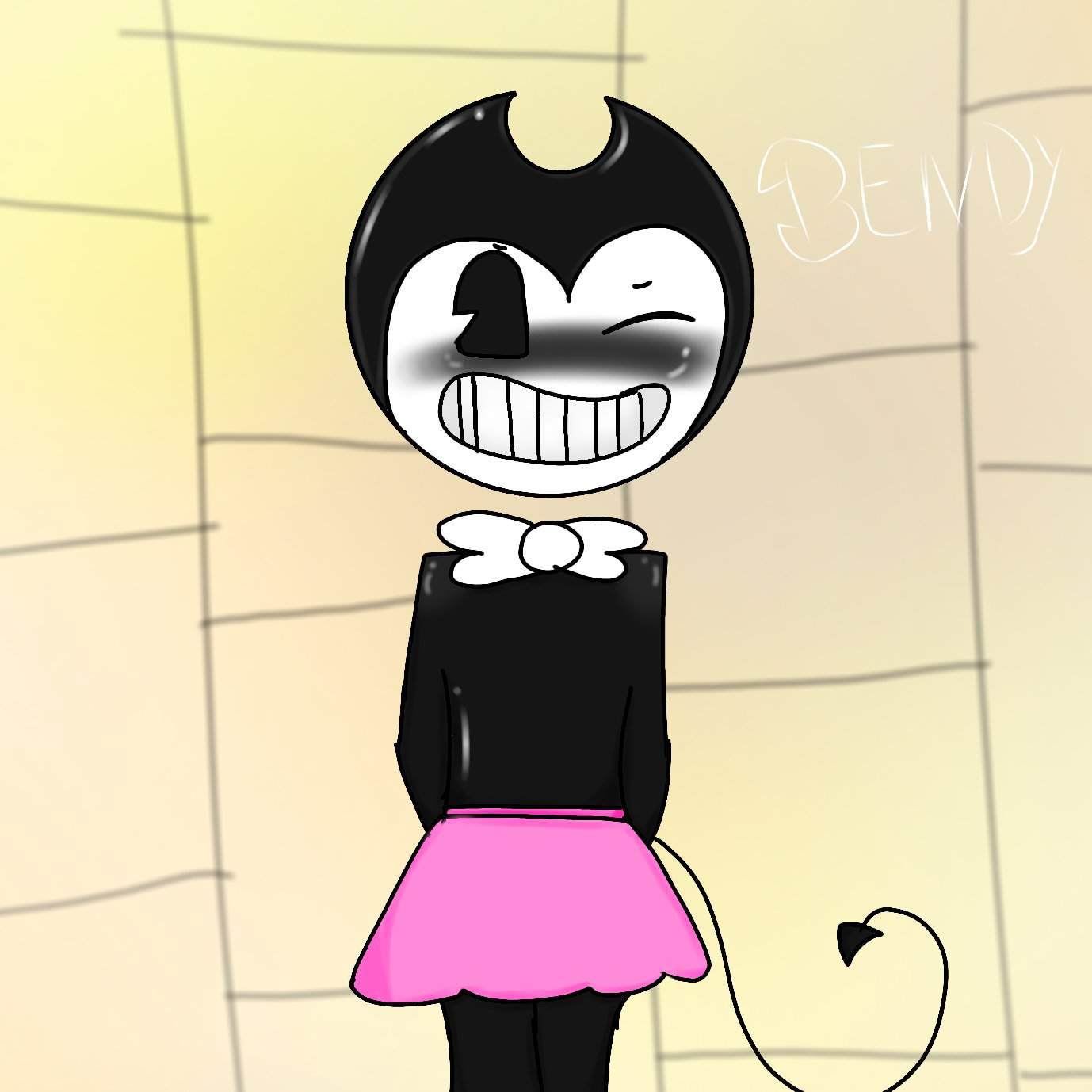 Bendy with a tutu | Bendy and the Ink Machine Amino