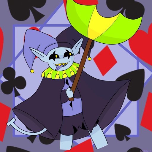 Cute cat Jevil :3 | Deltarune. Amino