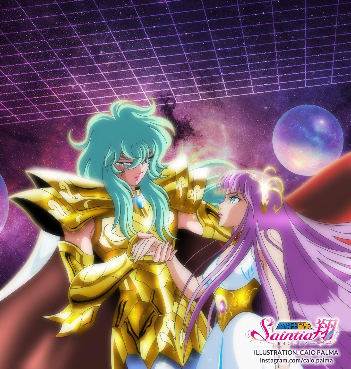 Afrodite de Peixes e Athena na história de Saint Seiya Saintia Sho ...